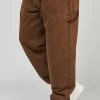 SikSilk Brown Straight Fit Carpenter Denim -Style Zone Shop SS 23765 1