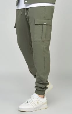 SikSilk Khaki Utility Cargo Jogger