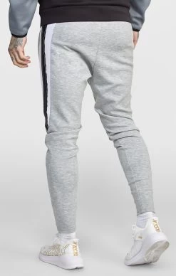 SikSilk Grey Taped Zip Thru Track Top -Style Zone Shop SS 23840 4