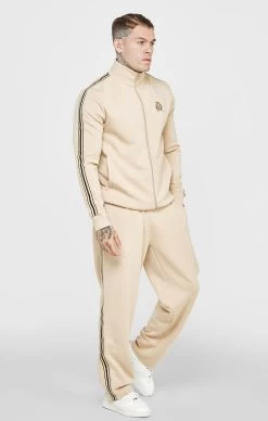 SikSilk Ecru Loose Fit Pant -Style Zone Shop SS 23896 3C