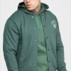 SikSilk Green Relaxed Varsity Bomber -Style Zone Shop SS 24042 1 cb4f99dd 8d1e 4e63 823e b0a241036f8c