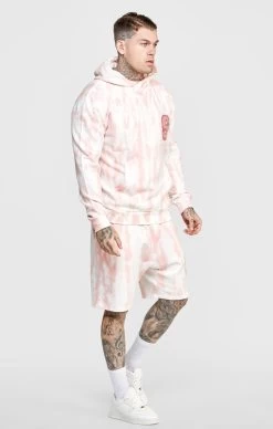 SikSilk Pink Tie Dye Hoodie -Style Zone Shop SS 24043 4 1cc4ec73 a657 459f 80a8 ddad783e2496