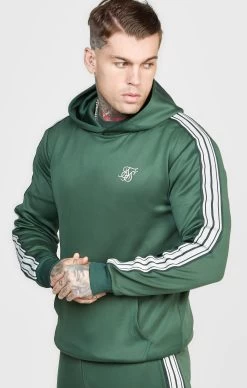 SikSilk Green Smart Overhead Hoodie