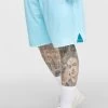 SikSilk Blue Mesh Loose Fit Short