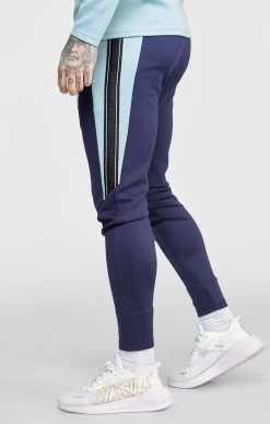 SikSilk Navy Zip Through Hoodie And Jogger Tracksuit Set -Style Zone Shop SS 24504 2