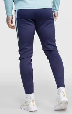 SikSilk Navy Zip Through Hoodie And Jogger Tracksuit Set -Style Zone Shop SS 24504 4