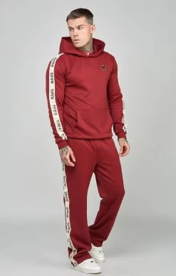 SikSilk Poly Open Cuff Jogger With Gothic Side Tape -Style Zone Shop SS 24814 3