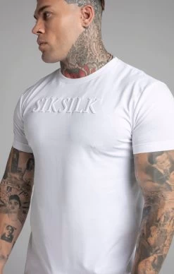 SikSilk Muscle Fit T-Shirt -Style Zone Shop SS 25941 3