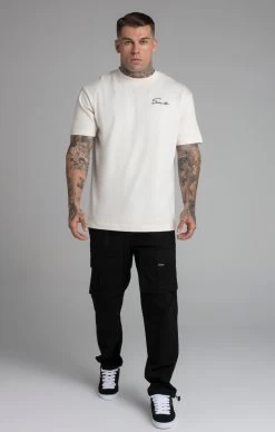 SikSilk Script T-Shirt -Style Zone Shop SS 25959 2