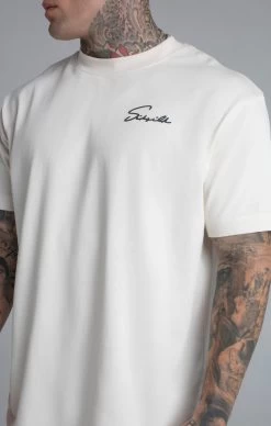 SikSilk Script T-Shirt -Style Zone Shop SS 25959 3
