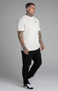 SikSilk Script T-Shirt -Style Zone Shop SS 25959 4