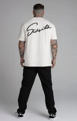 SikSilk Script T-Shirt -Style Zone Shop SS 25959 5