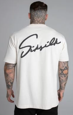 SikSilk Script T-Shirt -Style Zone Shop SS 25959 6