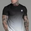SikSilk Fade T-Shirt -Style Zone Shop SS 26343 1