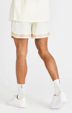 SikSilk Cream Taped Smart Short -Style Zone Shop SS20418 20SS 20421 20SS21492 016 58bf058d d3a1 4d98 9dc0 f5f59ea115e0