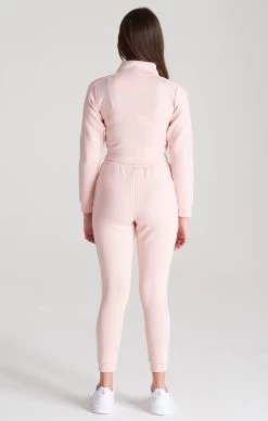 SikSilk Girls Pink Velour Taped Track Pant -Style Zone Shop SSG 0009 5 update 10961023 0ba7 4142 bdc0 30d49e6f419c