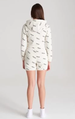 SikSilk Girls Ecru Printed Runner Short -Style Zone Shop SSG 0017 SSG 0224 017 c5075971 11f5 41b4 84e0 f1154961919f