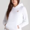 SikSilk Girls White Taped Overhead Hoodie -Style Zone Shop SSG 0039 018 281 29 9ea3f288 e9a3 4117 9290 fd738f93227d