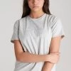 SikSilk Girls Grey Marl Signature Boyfriend T-Shirt -Style Zone Shop SSG 0058 SSG 0051 014 8d2d5de5 5c26 4529 b20d 30451729e5f5
