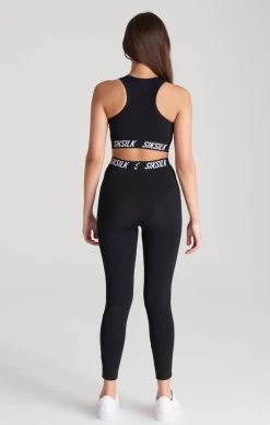 SikSilk Girls Black Essentials Taped Bralette -Style Zone Shop SSG 0063 20SSG 0061 016