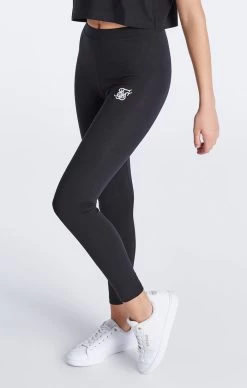SikSilk Girls Black Essentials Legging