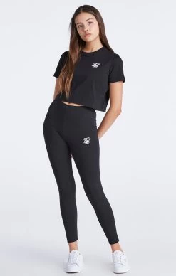 SikSilk Girls Black Essentials Legging -Style Zone Shop SSG 0073 SSG 0075 1057 copy 01602187 1071 4d6d b492 151bf9b5820c