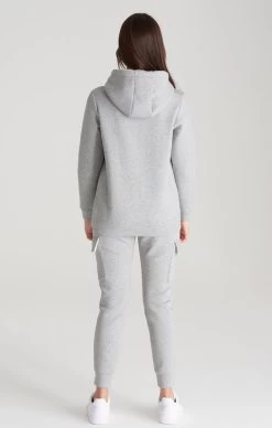 SikSilk Cargo Joggers - Grey Marl -Style Zone Shop SSG 0089 SSG 0090 011