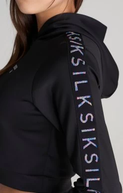 SikSilk Girls Black Taped Track Top -Style Zone Shop SSG 0108 SSG 0109 028 62583112 e46c 4709 8aba 057d3ae6f768