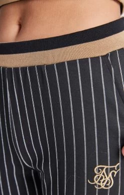 SikSilk Girls Black Baseball Stripe Cropped Hoodie -Style Zone Shop SSG 0119 SSG 0120 0813 copy 0a6d0f58 aaf3 4914 abd9 3d18f286c412