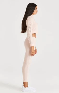 SikSilk Signature Towelling Cropped Hood - Pink -Style Zone Shop SSG 0131 4 e6970787 4042 49f3 99d9 ae815a2a8a69