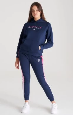 SikSilk Girls Navy Fade Logo Track Top -Style Zone Shop SSG 0136 010 f5ce59e1 b901 482a 8bfa fed3fde8971e