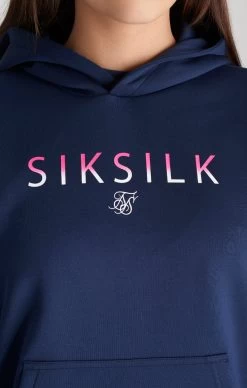 SikSilk Girls Navy Fade Logo Track Top -Style Zone Shop SSG 0136 024 749abdca 14a4 4816 ac9c 37e8d925bd4f