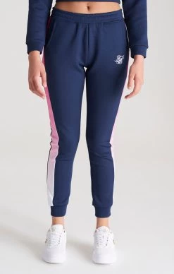 SikSilk Girls Navy Fade Track Pant -Style Zone Shop SSG 0138 SSG 0137 026 d1a433b2 e3f9 48f4 97ed df8646682e2c