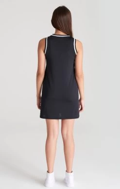 SikSilk Girls Black Mesh Basketball Dress -Style Zone Shop SSG 0152 012 453a2775 43d1 4e91 94bd 243d6c4cc617