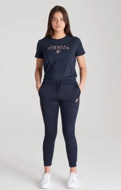 SikSilk Girls Navy Logo Boyfriend T-Shirt -Style Zone Shop SSG 0177 SSG 0036 039 a9f36bb9 d876 4c65 a007 8e6070dae569