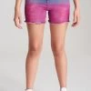 SikSilk Girls Blue Dip Dye Denim Short