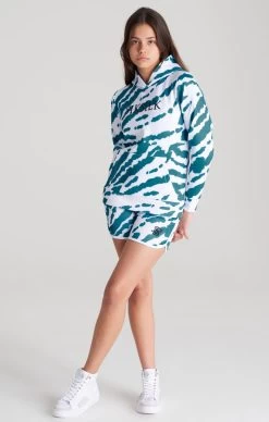 SikSilk Girls White Tie Dye Hoodie -Style Zone Shop SSG 0231 007 281 29 422dd513 a524 499b 866d ff457f651c60