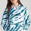 SikSilk Girls White Tie Dye Hoodie