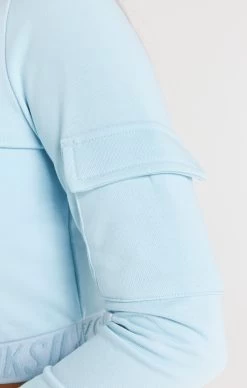 SikSilk Taped Cargo Overhead Hood - Blue -Style Zone Shop SSG 0241 8 3e356f92 9831 4667 9fa2 5ab2ae17942c