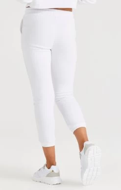 SikSilk Girls White Signature Jogger -Style Zone Shop SSG 0251 4 775e058b 7617 49f3 bd88 b95edc133b15