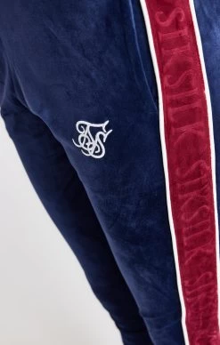 SikSilk Girls Navy Velour Track Pant -Style Zone Shop SSG 0319 6