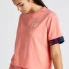 SikSilk Girls Coral Taped Crop T-Shirt -Style Zone Shop SSG 0327 1