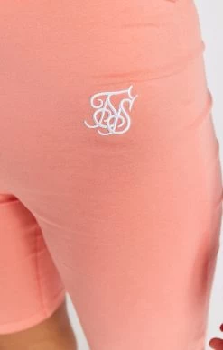 SikSilk Girls Coral Runner Tape Cycle Short -Style Zone Shop SSG 0328 7