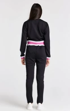 SikSilk Girls Black Retro Track Pant -Style Zone Shop SSG 0332 5