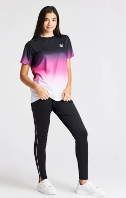 SikSilk Girls Pink Fade Boyfriend T-Shirt -Style Zone Shop SSG 0336 3