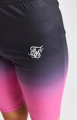 SikSilk Girls Pink Fade Cycle Short -Style Zone Shop SSG 0337 8