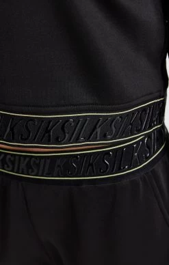 SikSilk Girls Black Cargo Track Top -Style Zone Shop SSG 0342 6