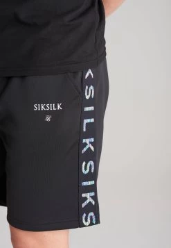 SikSilk Boys Black Taped Short -Style Zone Shop SSK 0070 2 4840a5ea 337e 474a b867 023c4debd8ac