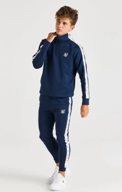 SikSilk Rainbow Funnel Neck - Navy -Style Zone Shop SSK 0073 3 f3c8e0d1 4255 4dcd 81ae ead1674f04a8
