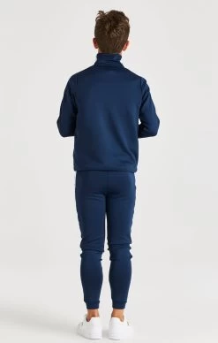 SikSilk Rainbow Funnel Neck - Navy -Style Zone Shop SSK 0073 5 50401a90 2e2f 4ec8 a6d7 6215ac76d49e
